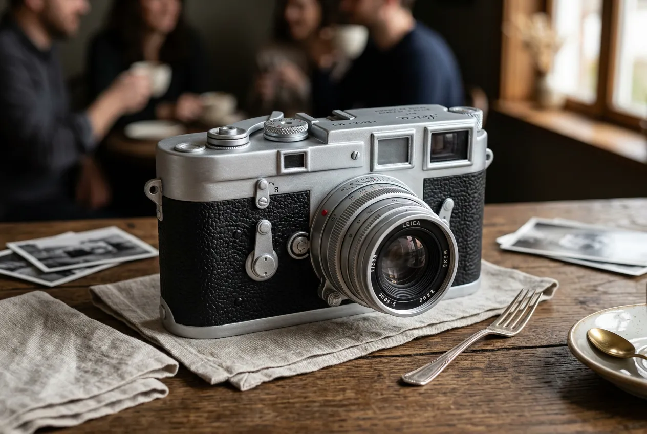 Vintage Camera Cake
