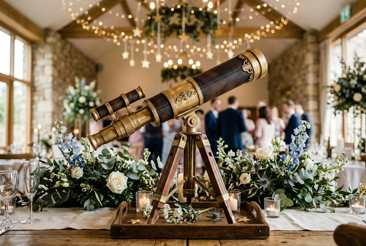 Vintage Telescope Cake
