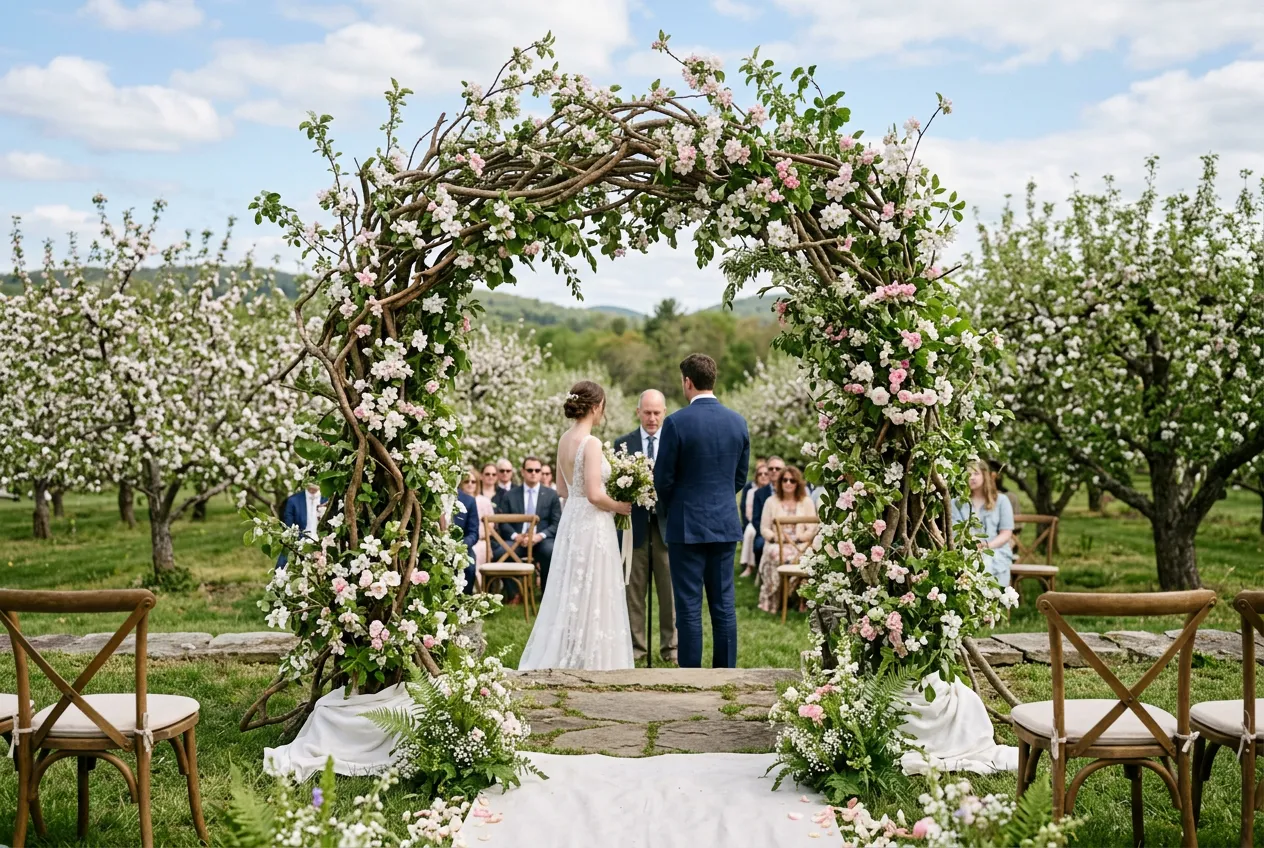 Apple Branch Ceremony Arch