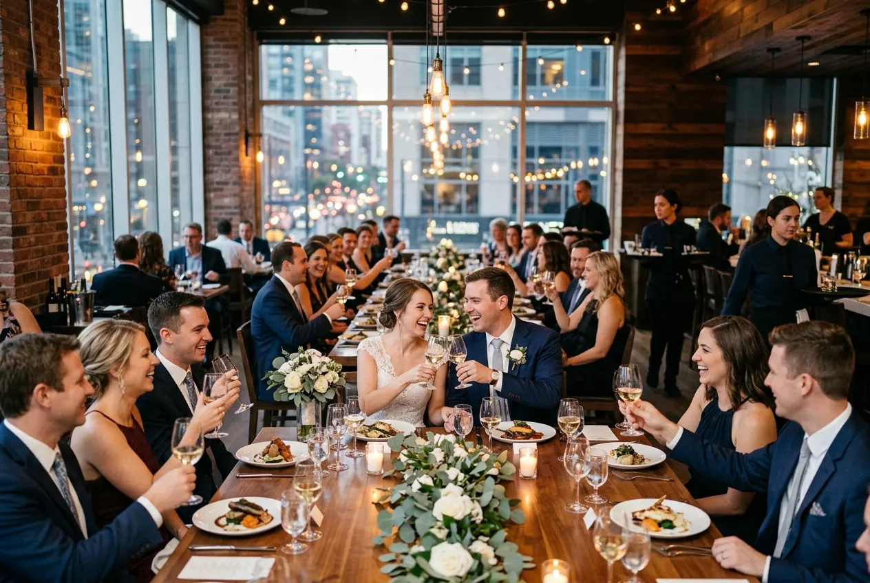 Book a Restaurant Instead of a Traditional Venue