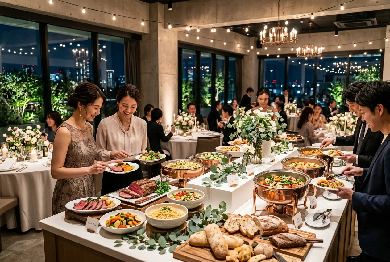 Choose Buffet Over Plated Dinner