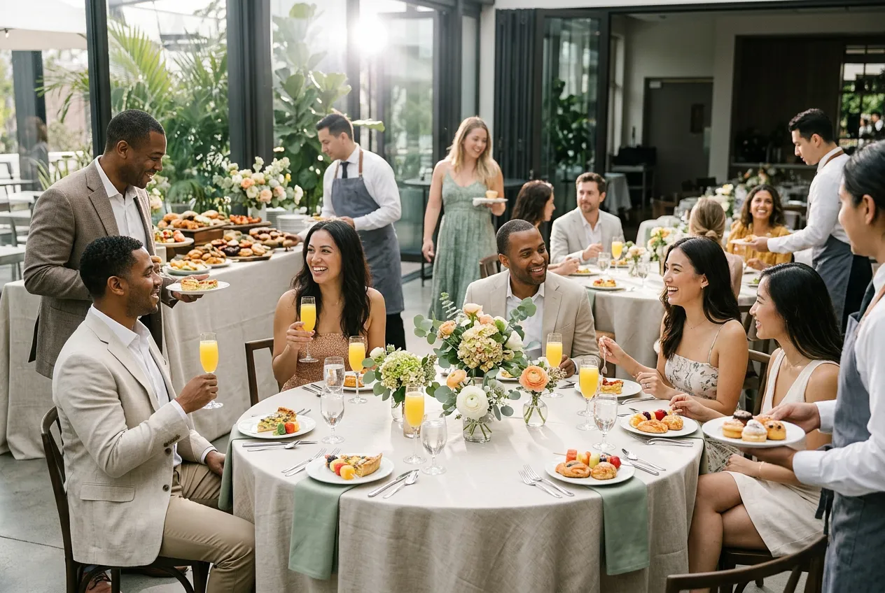 Consider a Brunch or Lunch Reception