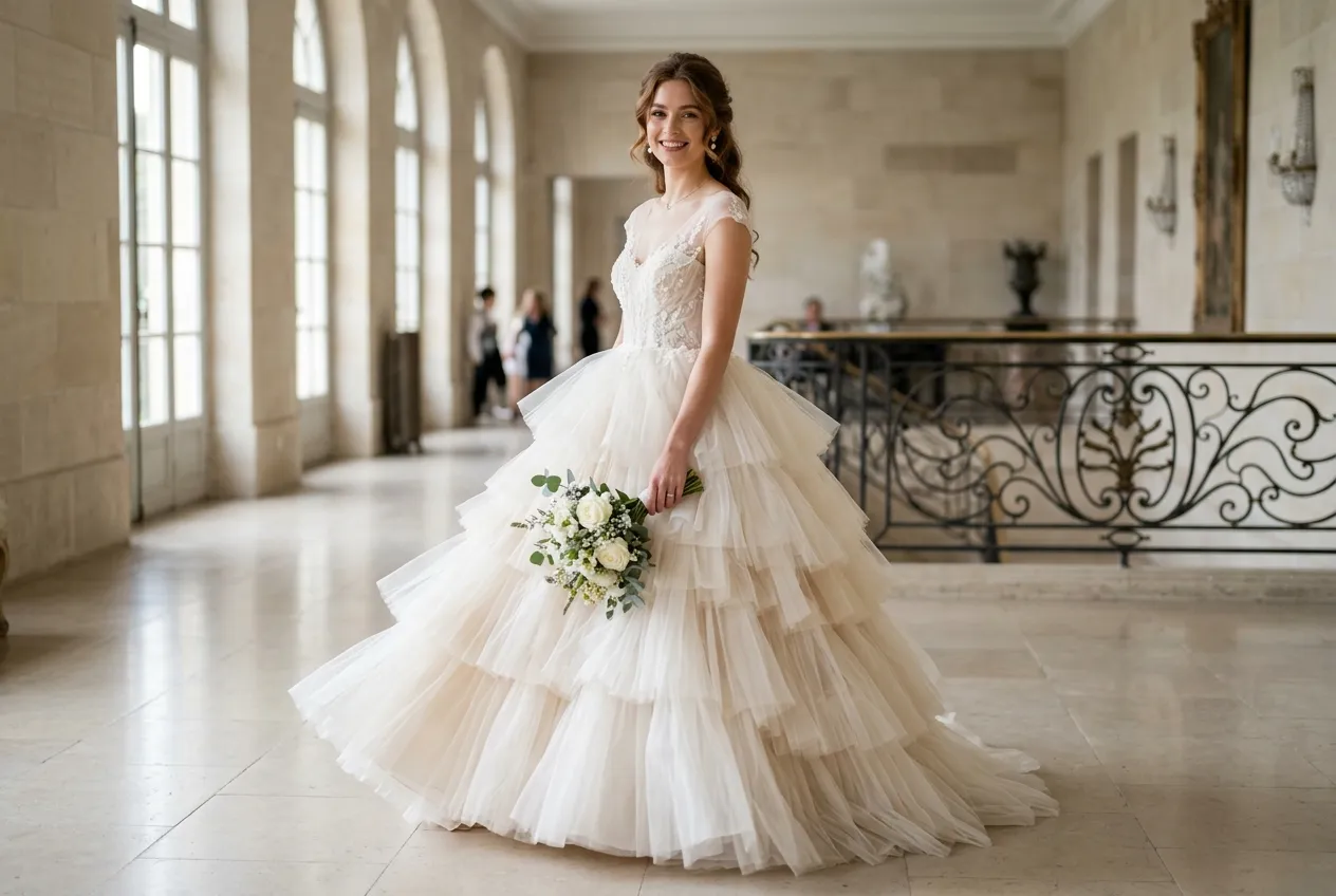 Dreamy Layered Tulle Princess