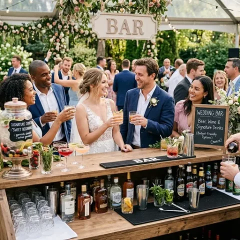Image of Genius Ideas on How to Budget for Alcohol at Your Wedding