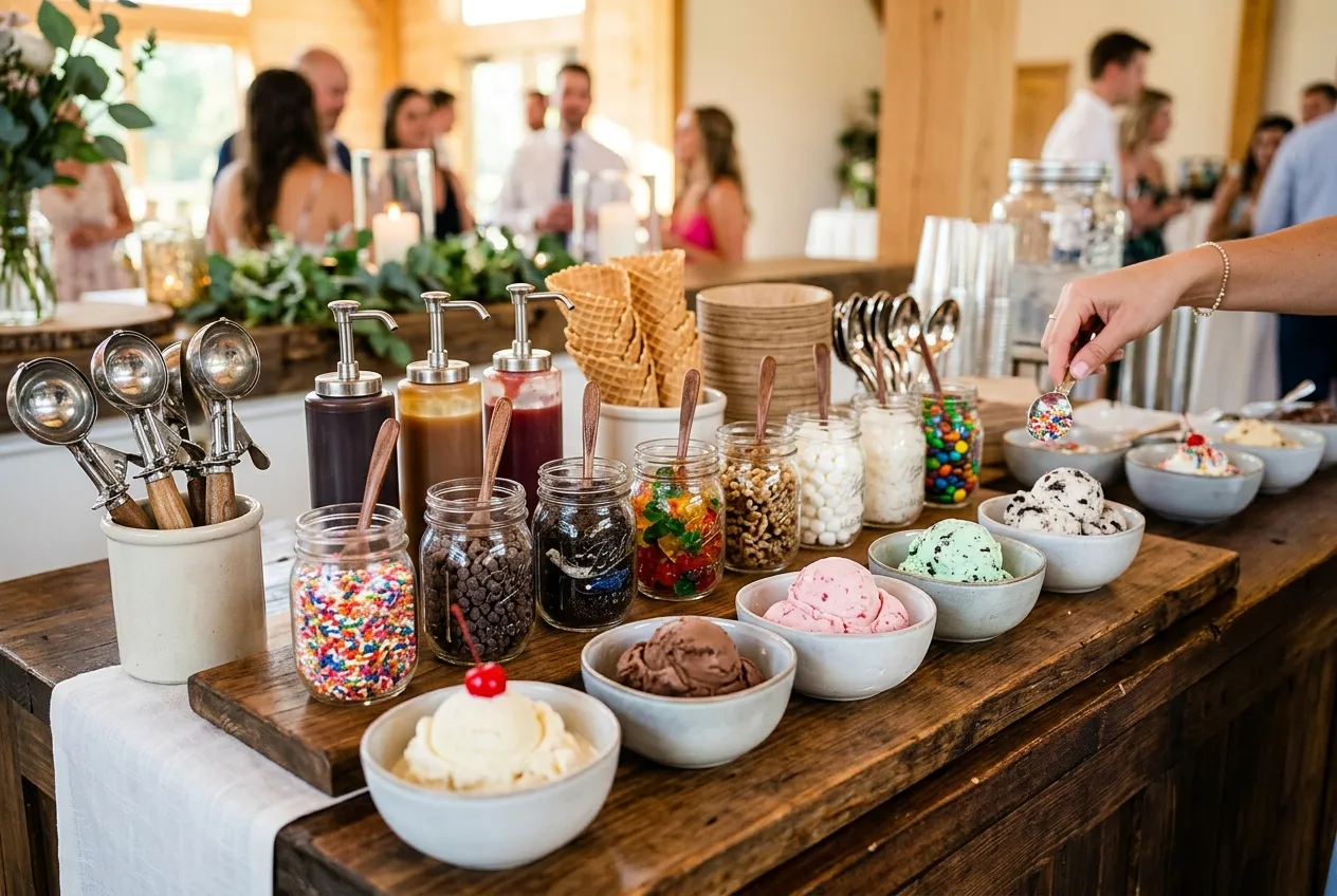 Ice Cream Sundae Bar