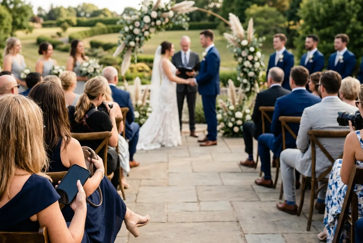 Put Your Phone Away During the Ceremony