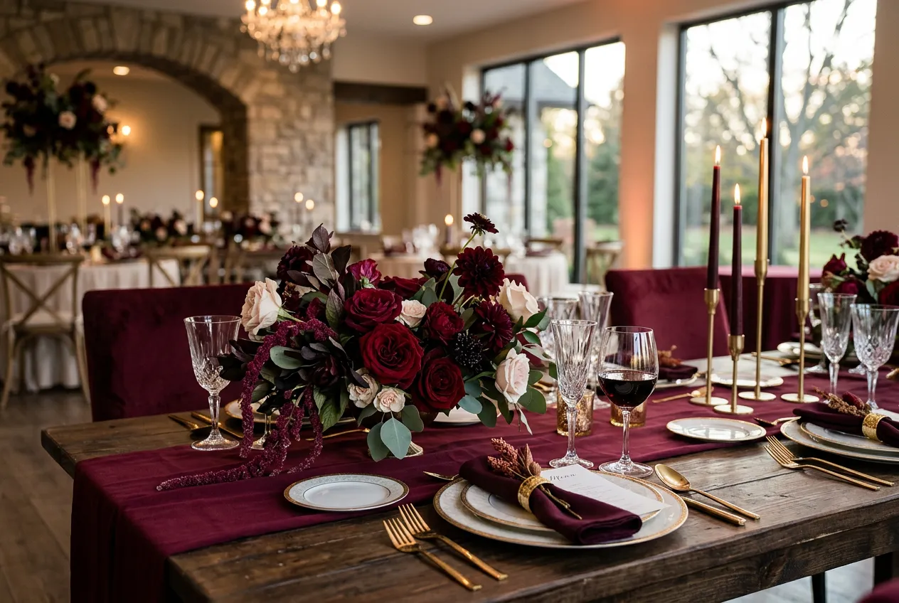 Rich Burgundy Luxury