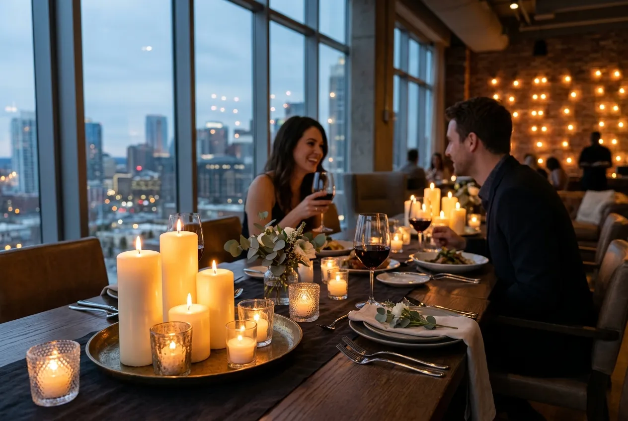 Use Candles for Ambient Lighting