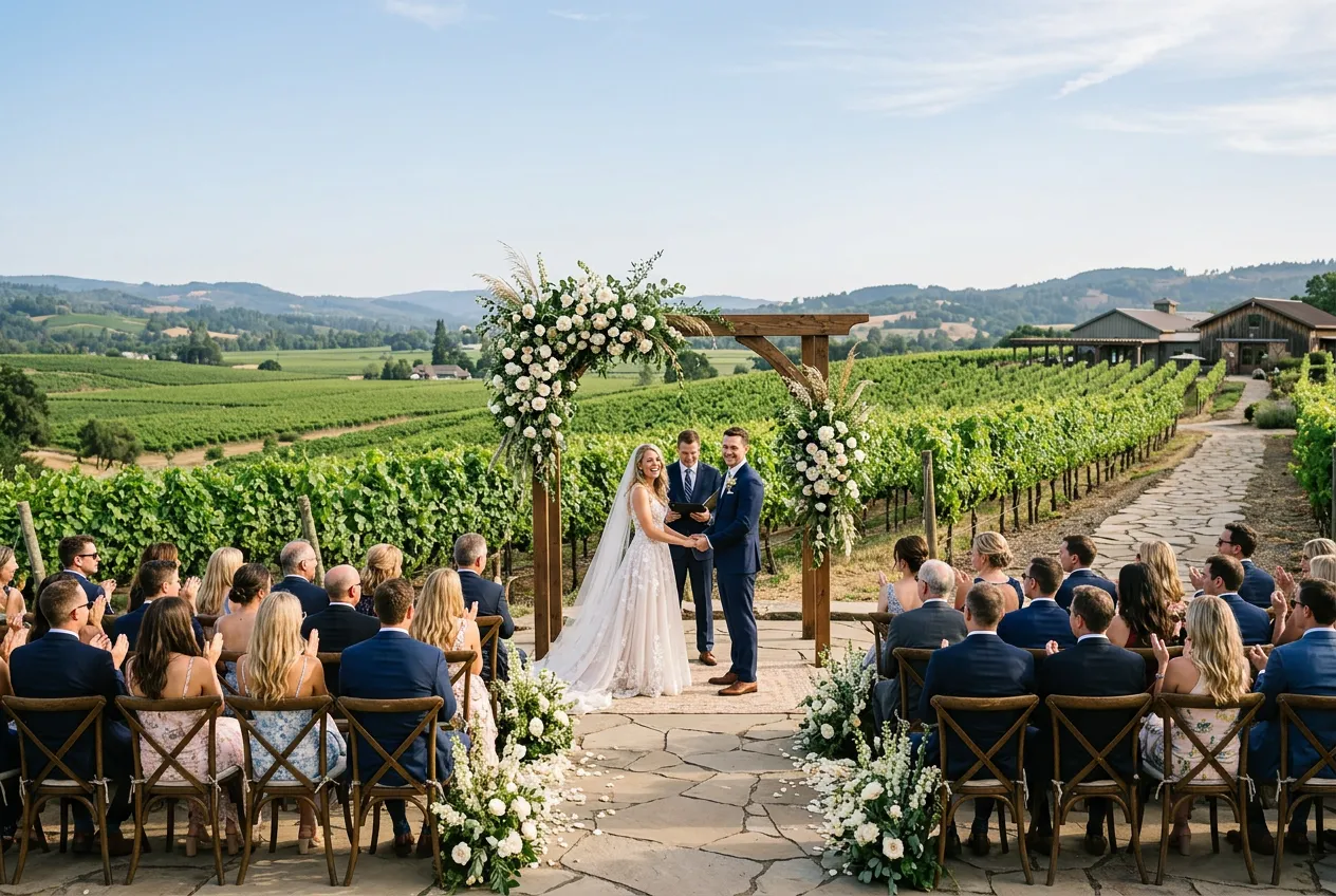 Vineyard Harvest Wedding