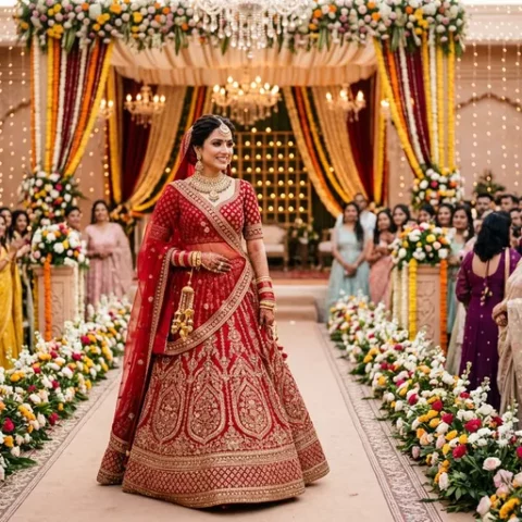 Image of 16 Swoon-Worthy Indian Wedding Dresses You Need to See to Believe