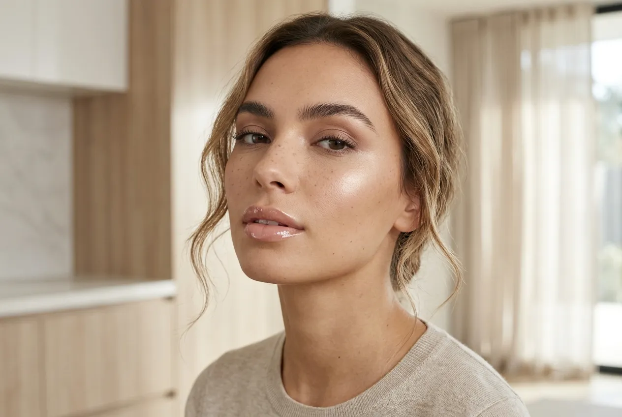 Glossy Nude Perfection