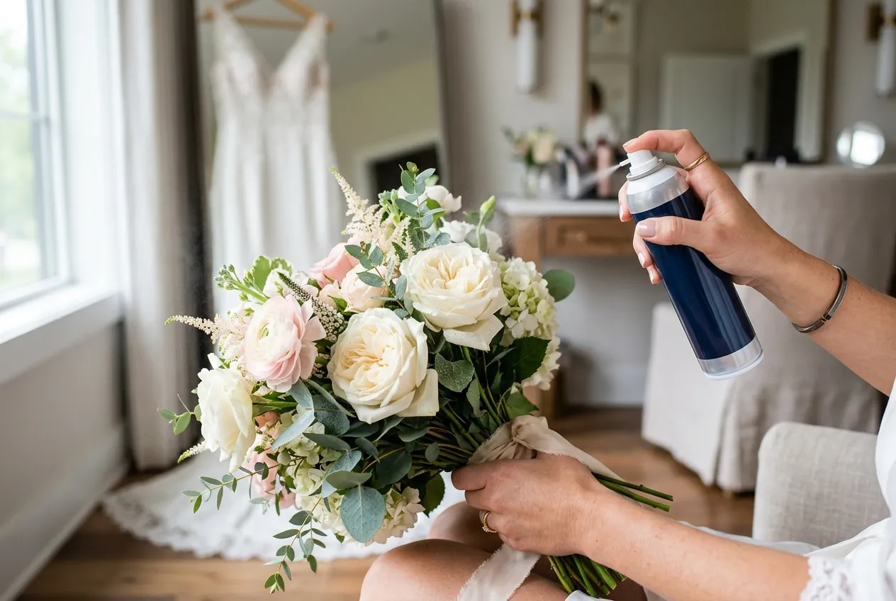 Use Hair Spray to Keep Flowers Fresh