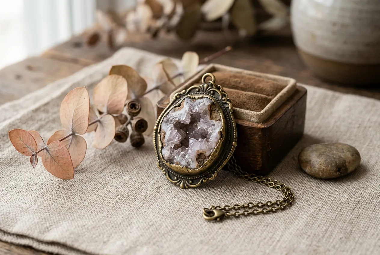 Vintage Brass Charm