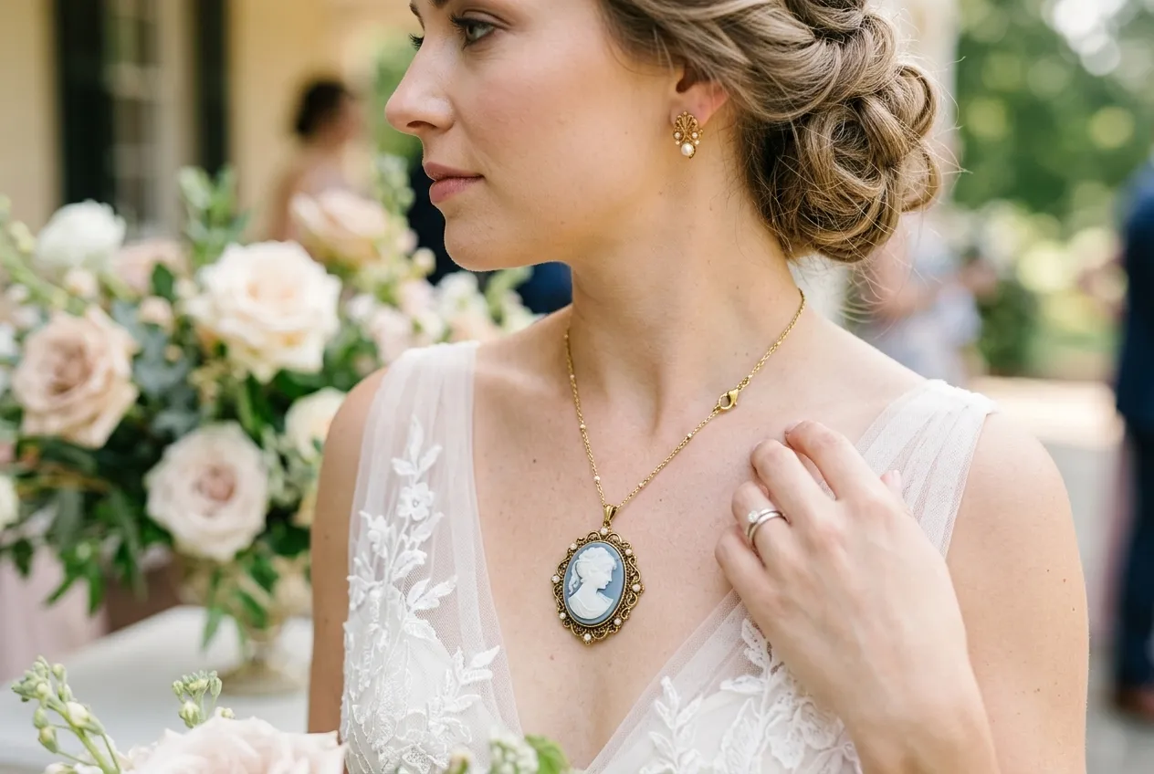 Vintage-Inspired Cameo Design