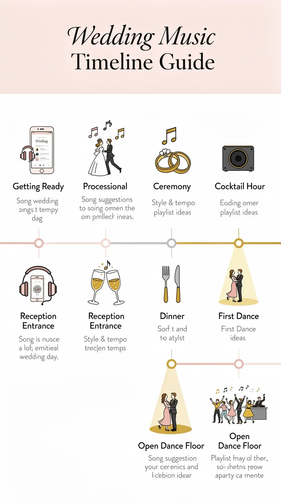 Wedding Music Timeline Guide