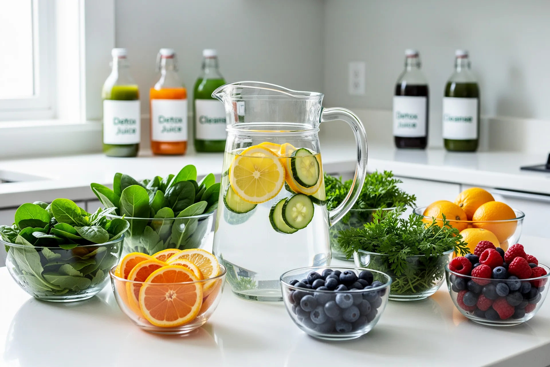 Detox diets cleanse your body of toxins