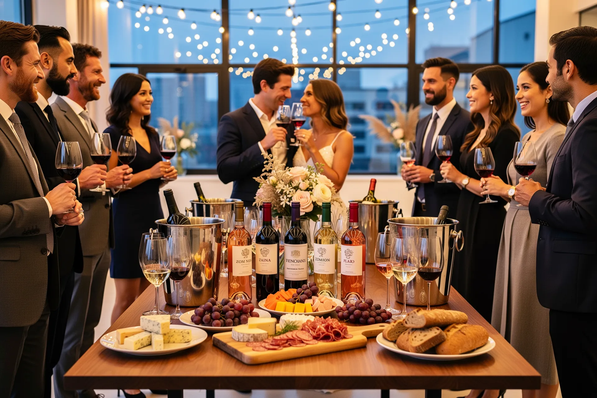 Wine tasting soirée