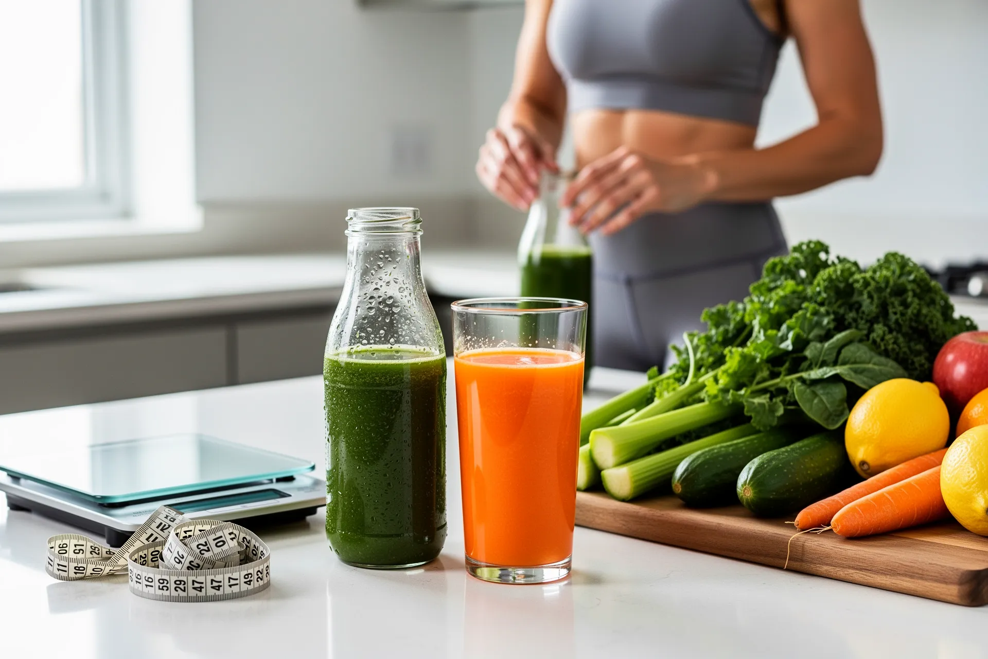 Weight loss through juice cleanses