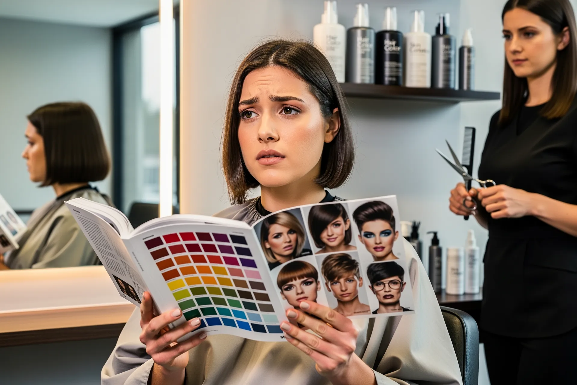 Make drastic changes to your appearance