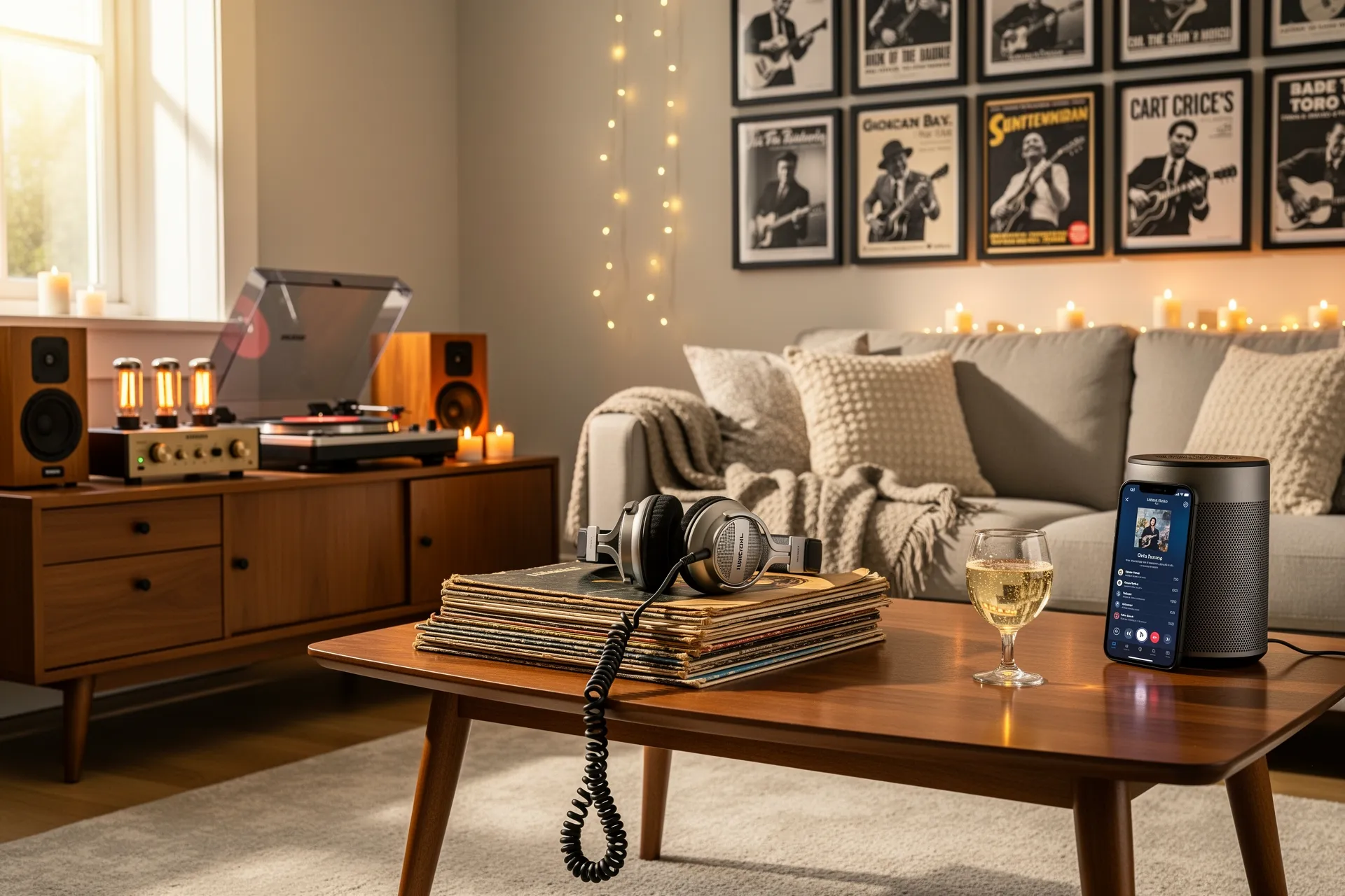 Incorporate vintage music and entertainment