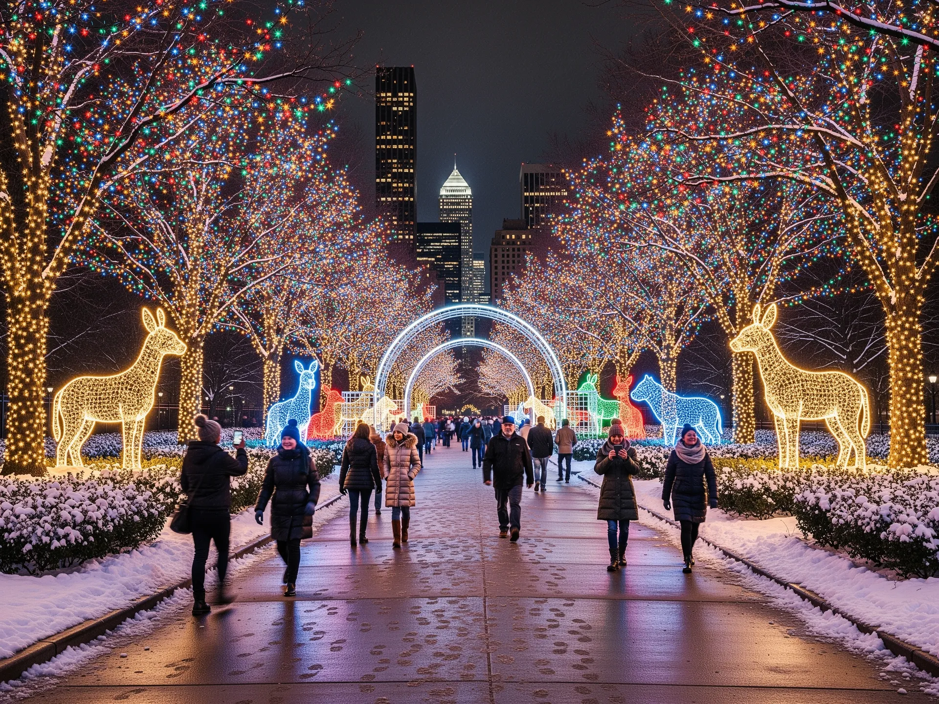 Lincoln Park Zoo Lights