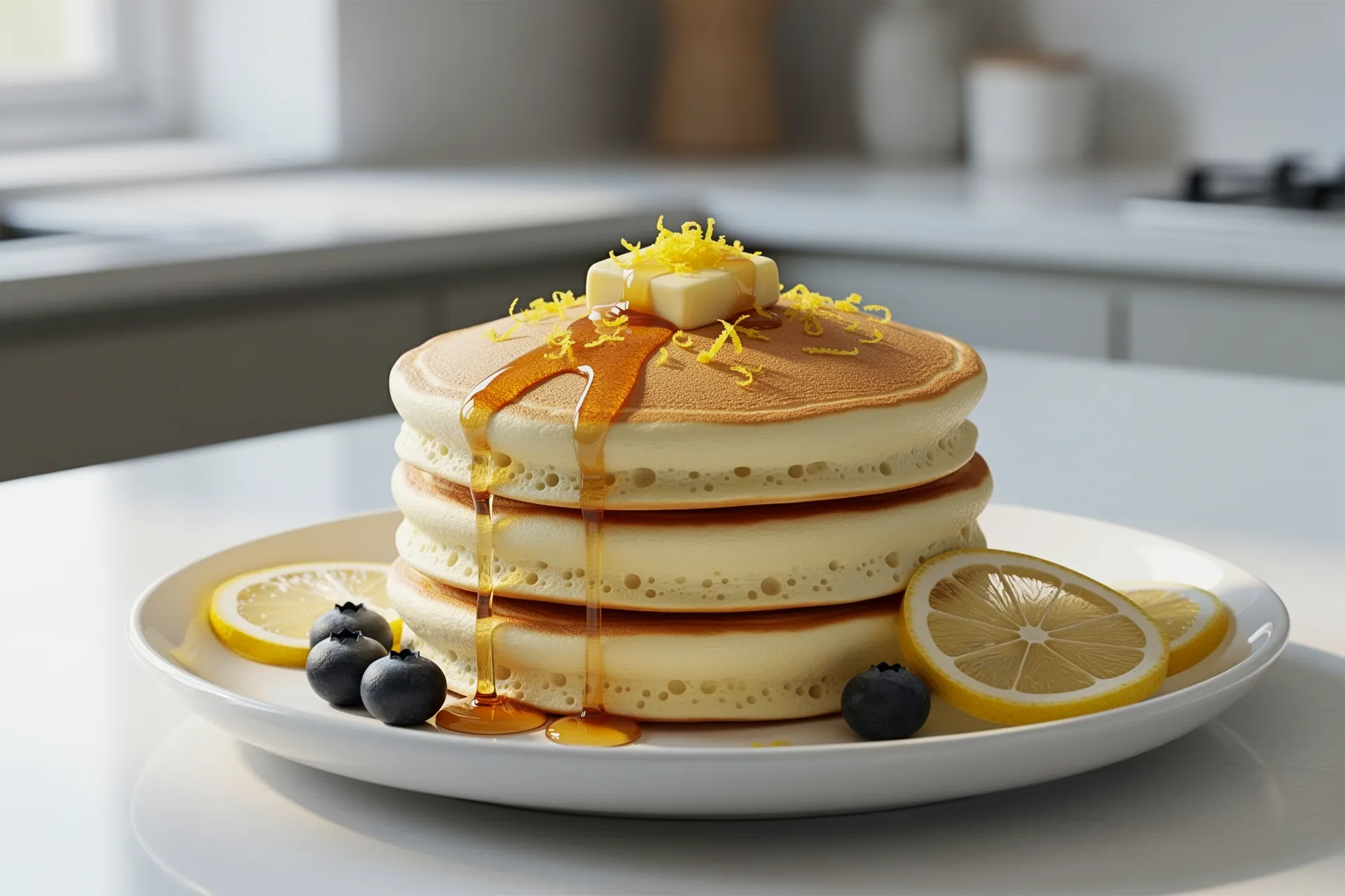 Lemon Ricotta Pancakes