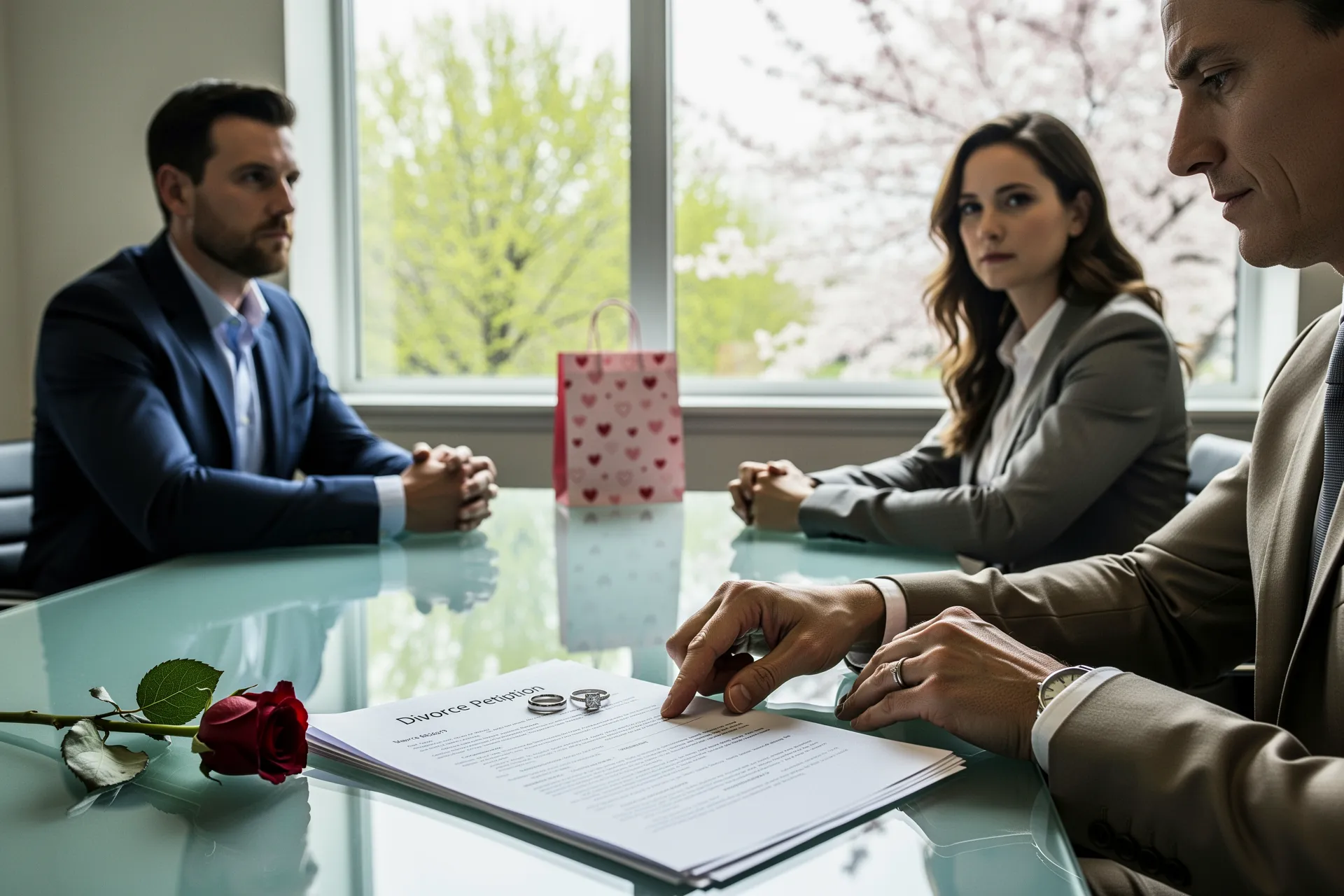 The holiday boosts divorce rates in spring
