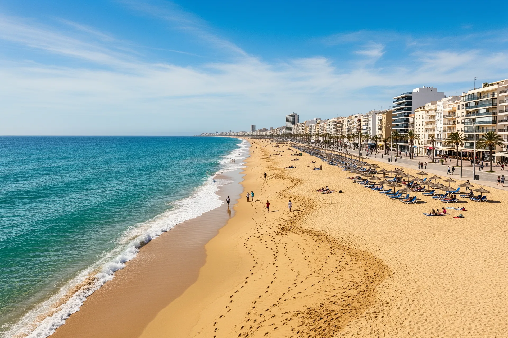 Playa de la Victoria, Cadiz