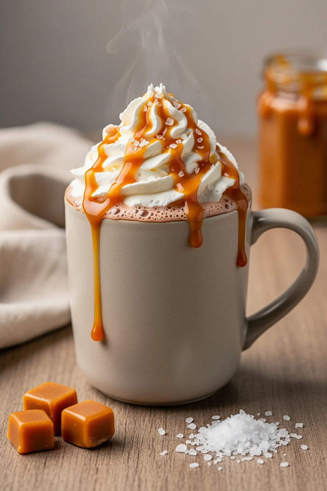 Salted Caramel Hot Chocolate