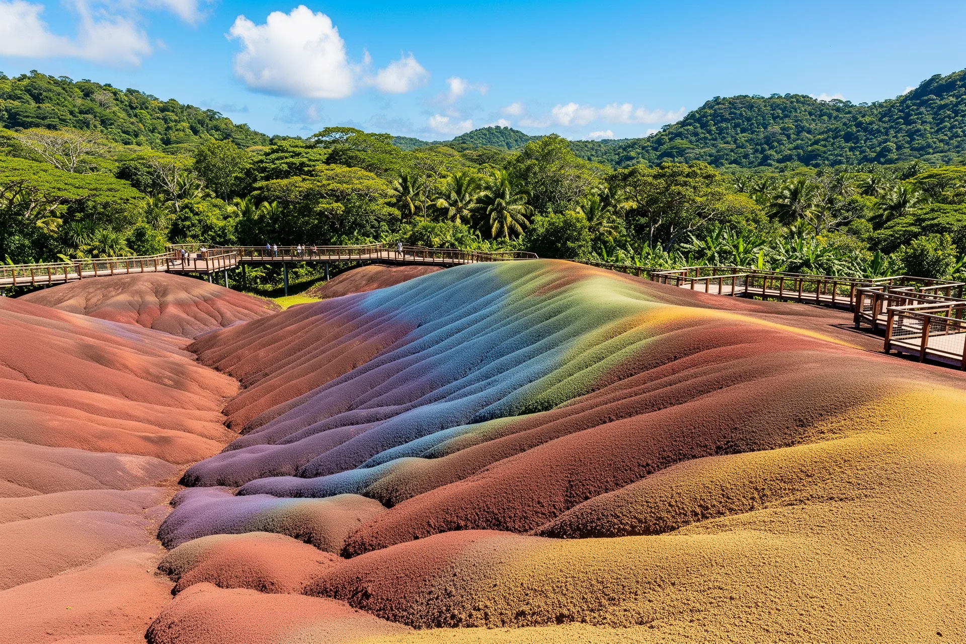 Chamarel Seven Coloured Earths