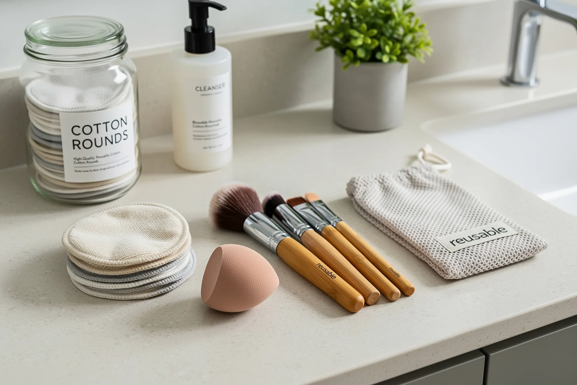 Choose Reusable Makeup Tools