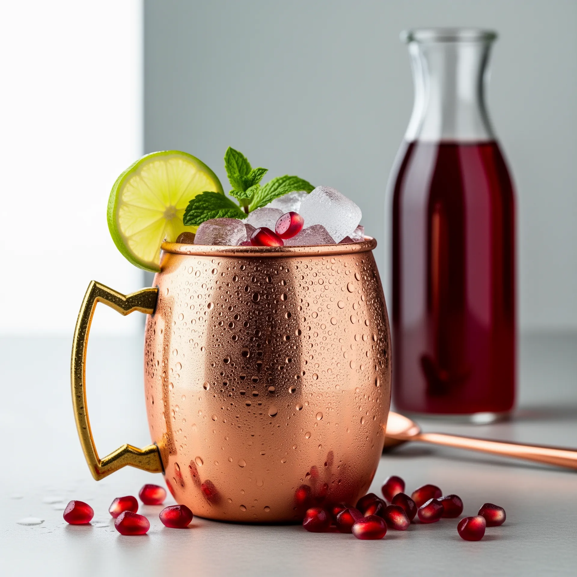 Pomegranate Moscow Mule