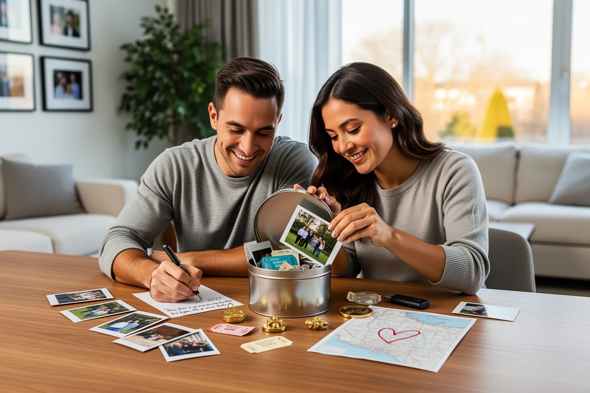 Create a time capsule together