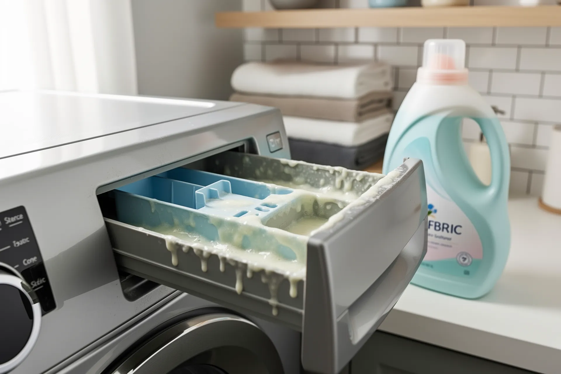 Fabric softener overuse