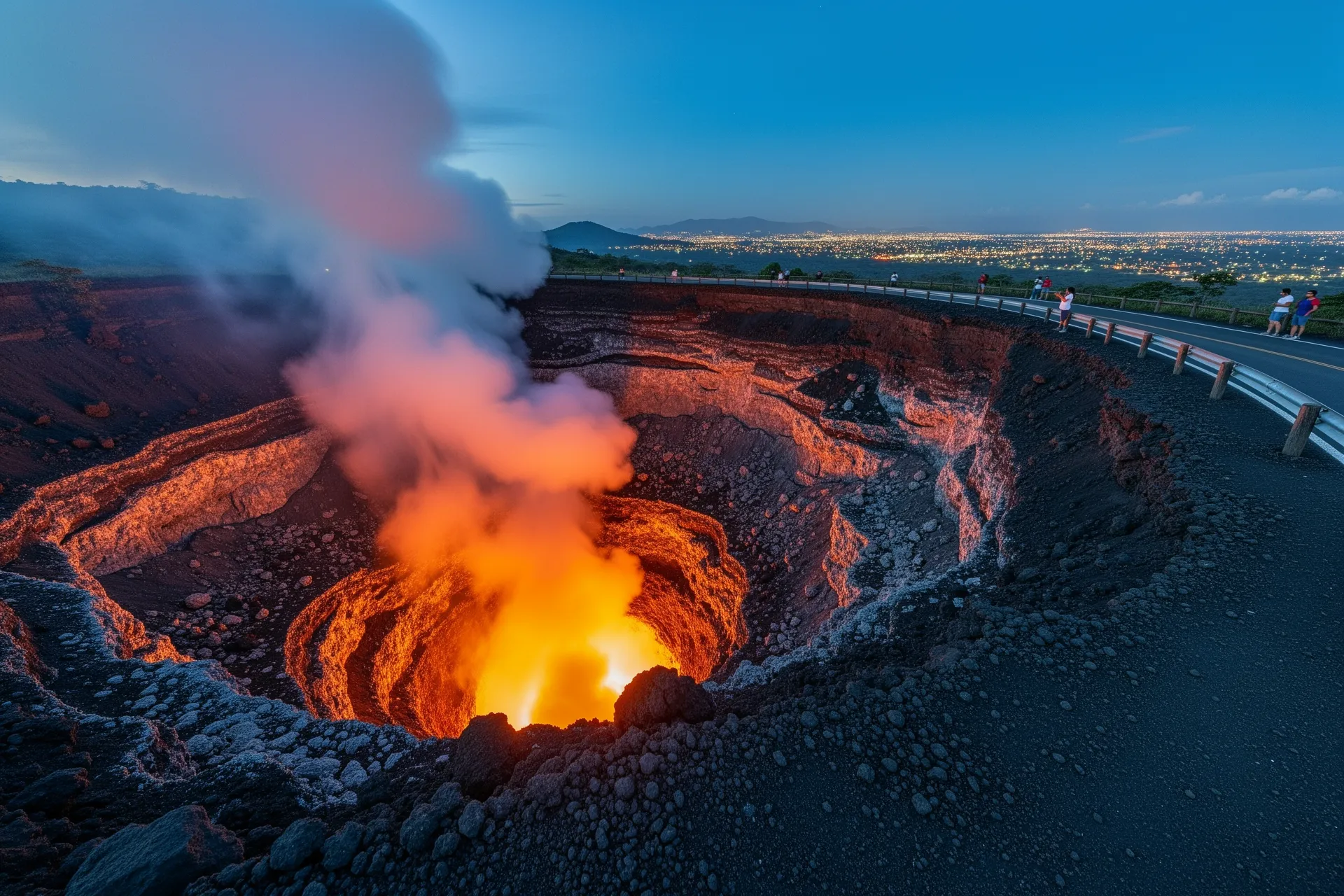 Experience the Masaya Volcano National Park