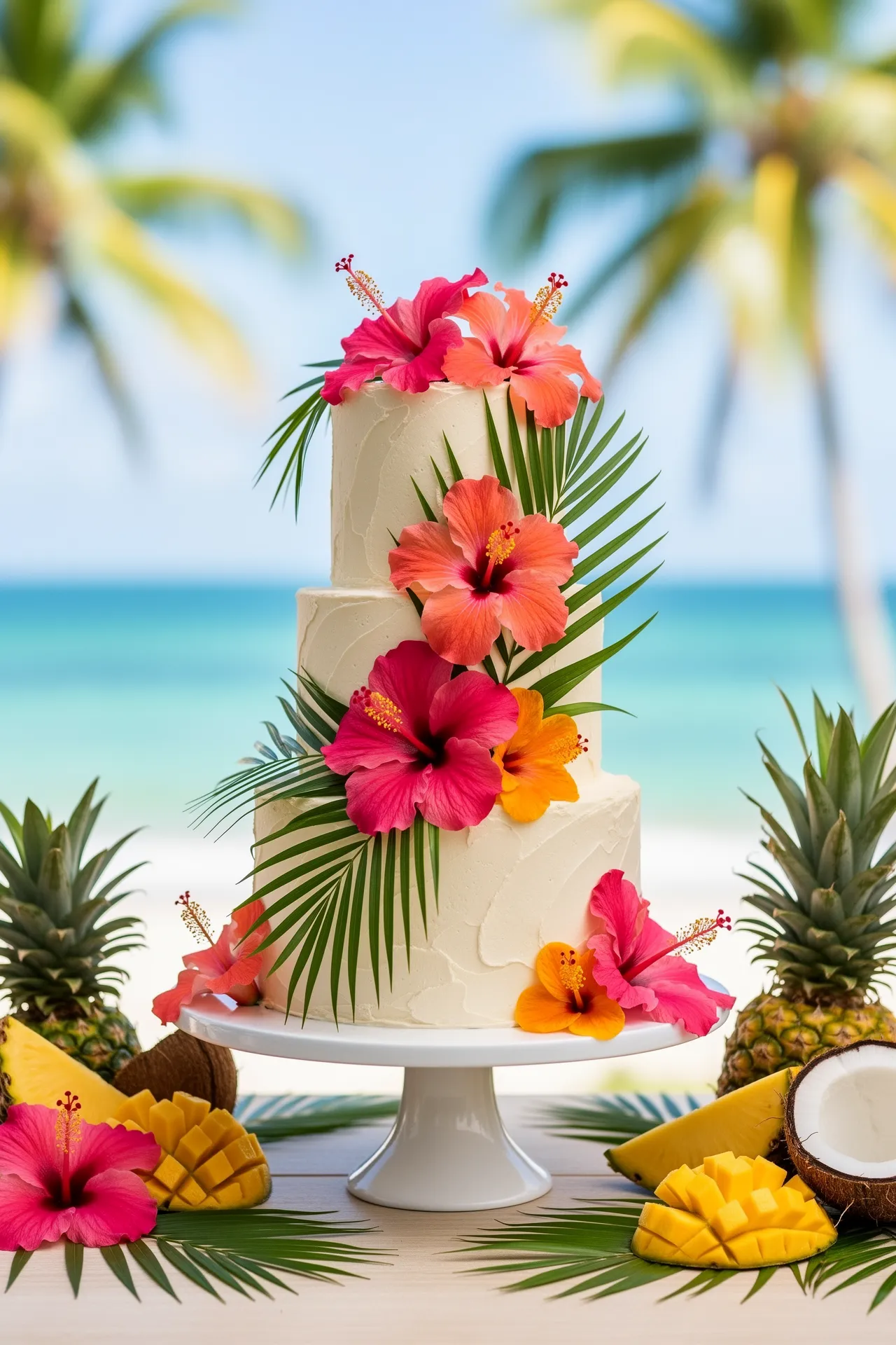 The tropical paradise