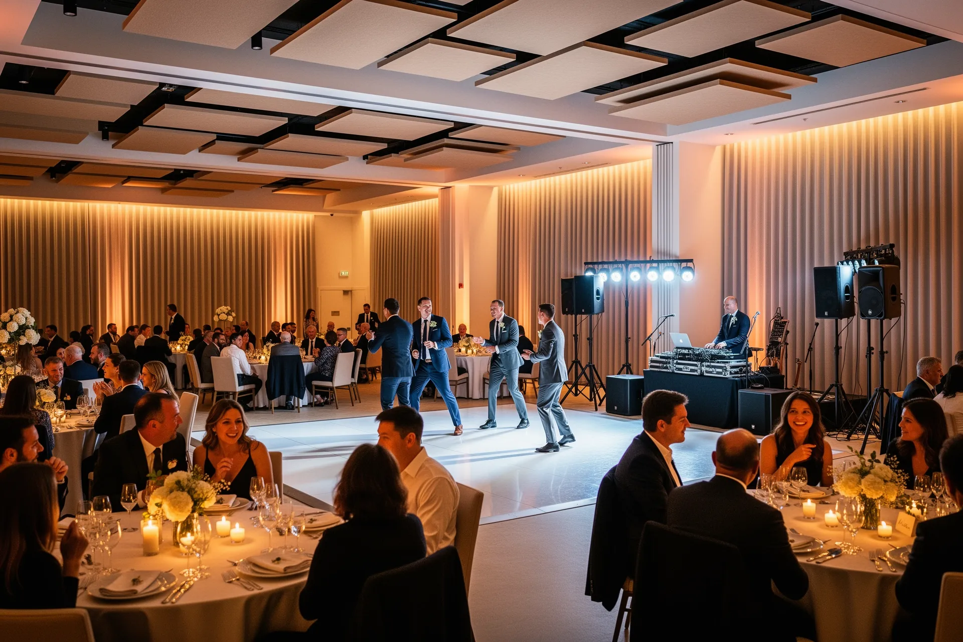 Consider your venue's acoustics and atmosphere