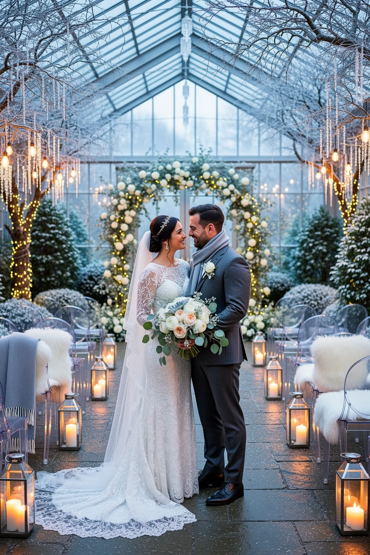 Frozen Garden Romance