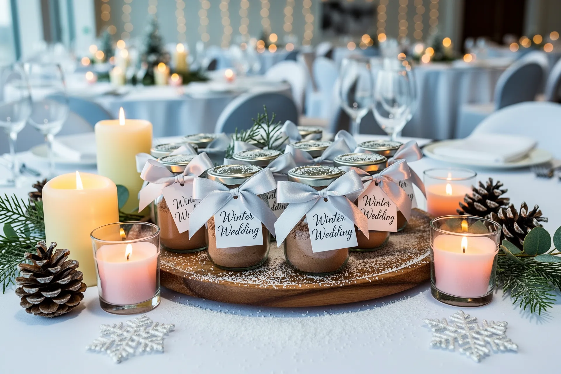 Winter Wedding Favors