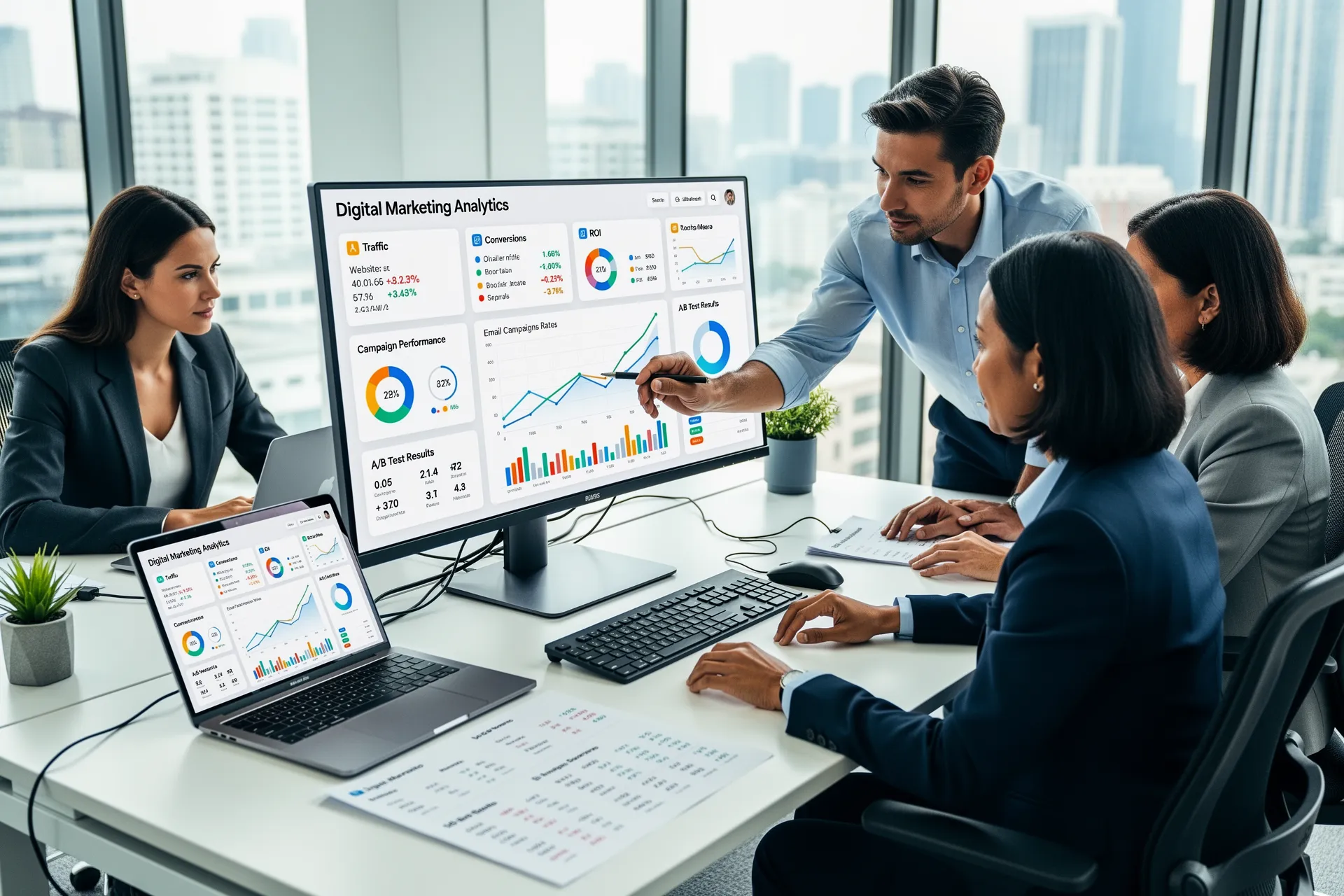 Digital marketing analytics