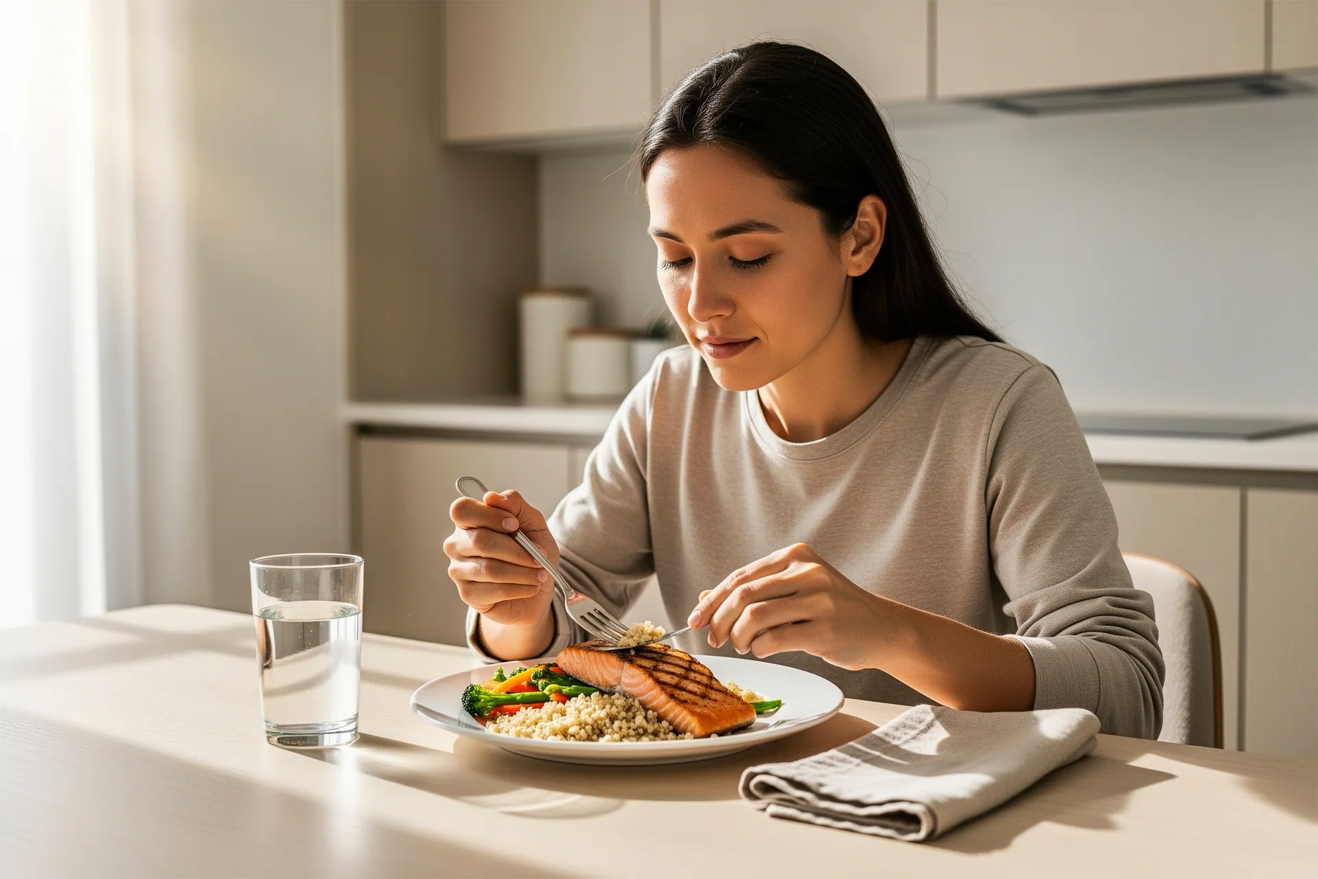 Practice mindful eating