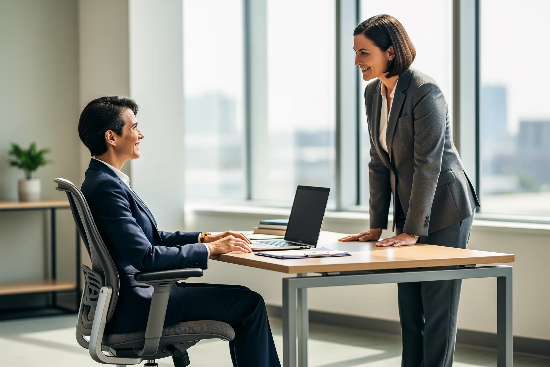 Maintain Good Posture and Body Language