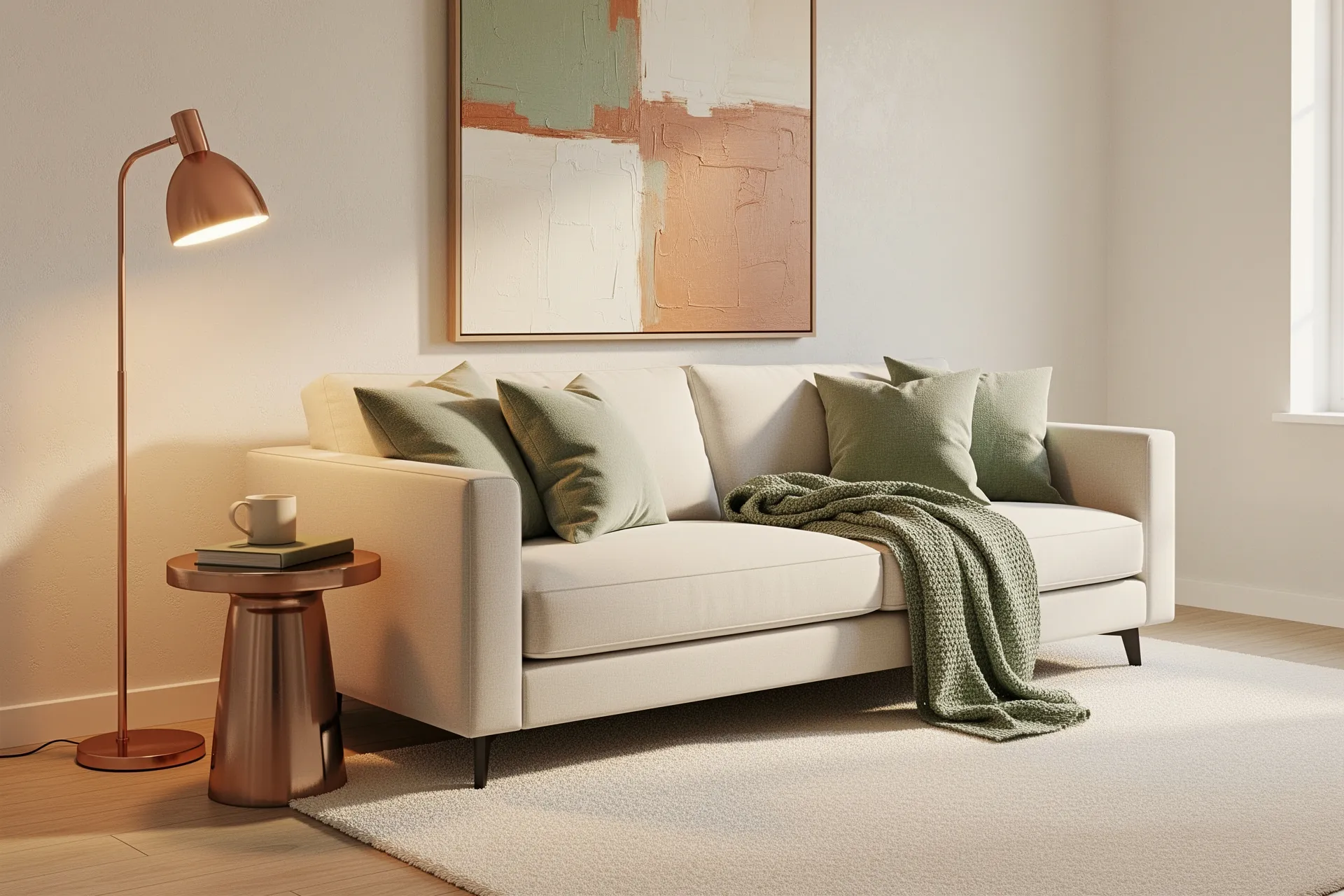 Sage, Copper, and Cream