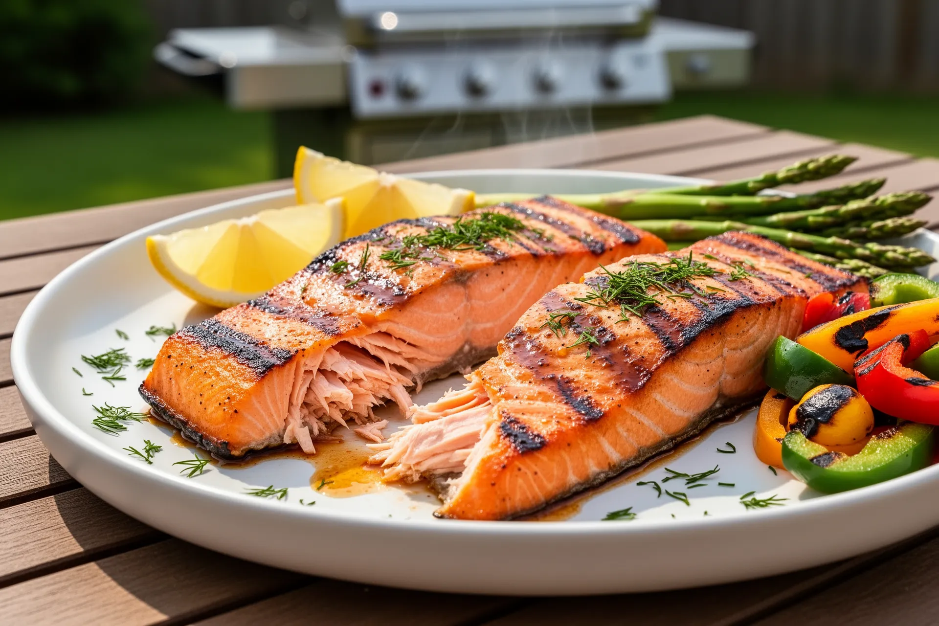 BBQ Salmon Fillets