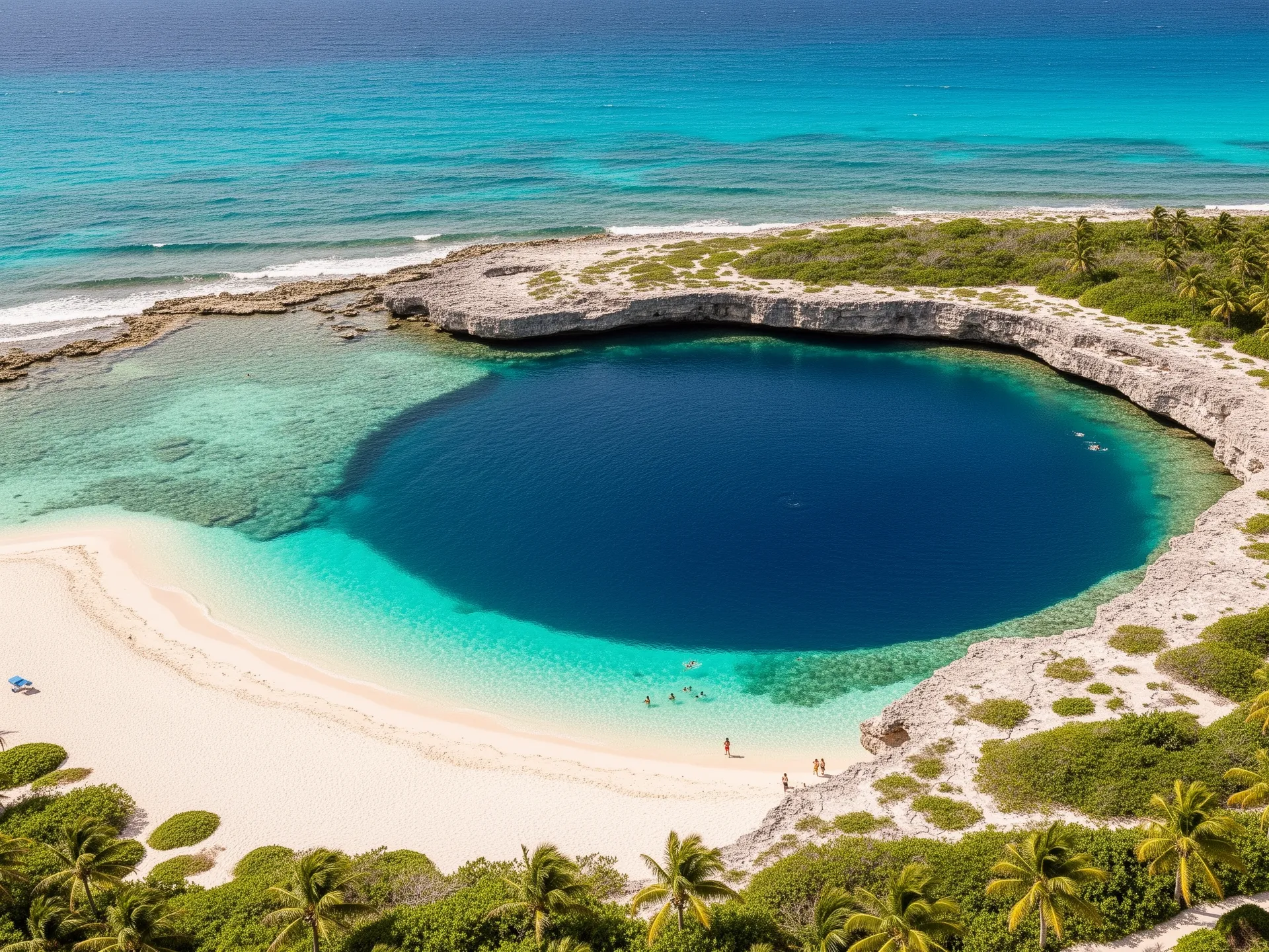 Dean's Blue Hole, Bahamas