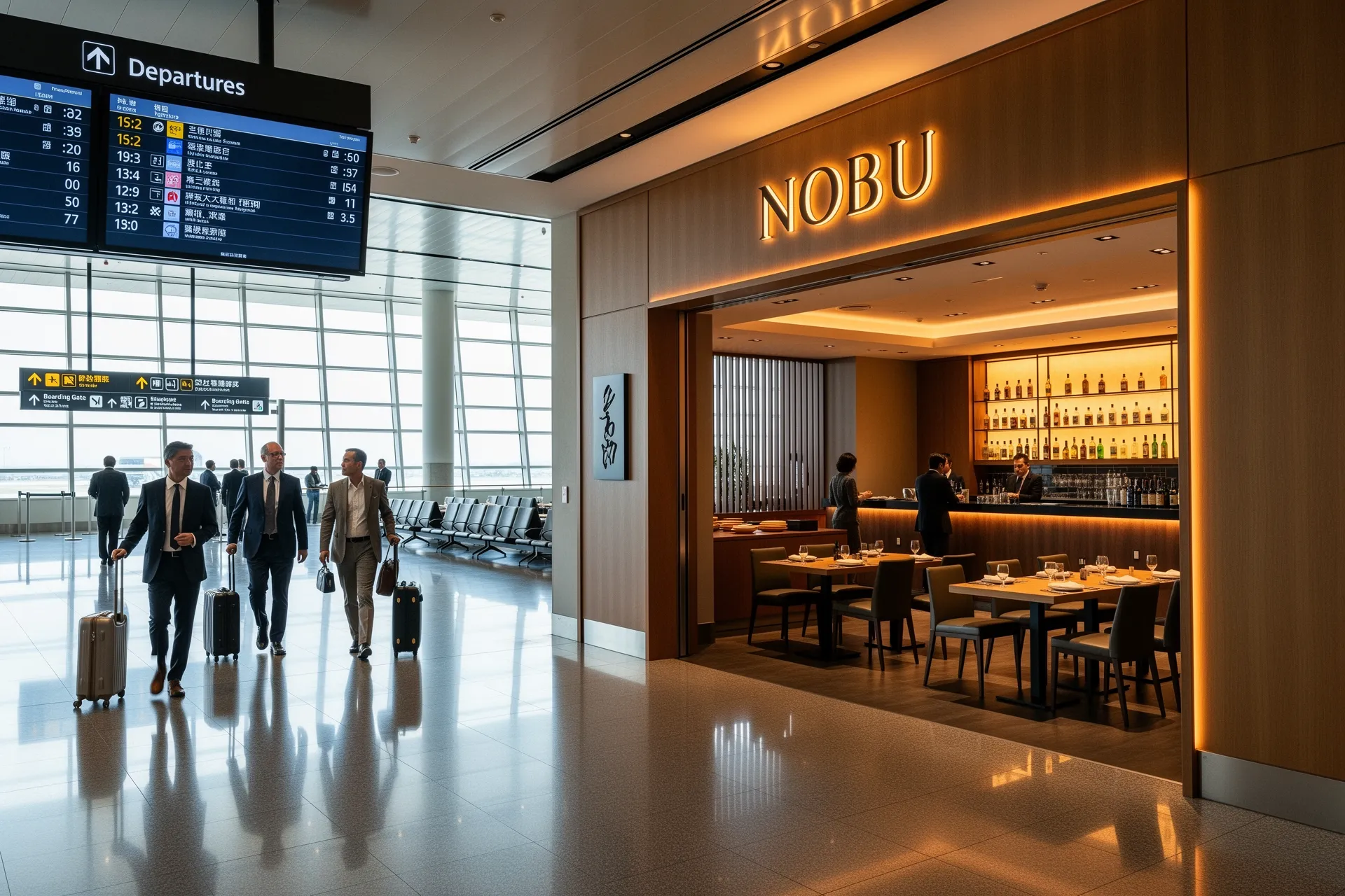 Nobu, Narita International Airport, Tokyo