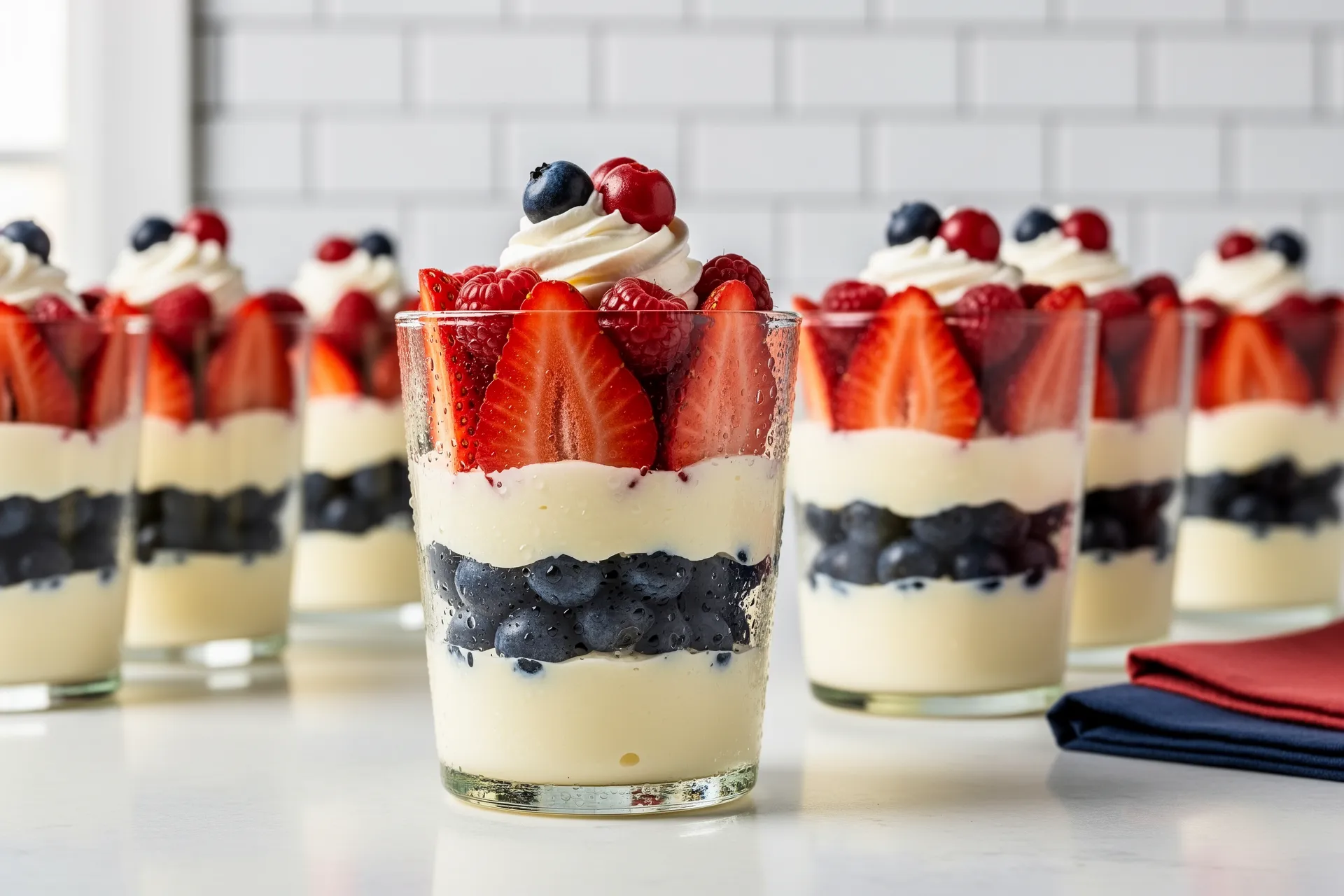 Patriotic Parfait Cups
