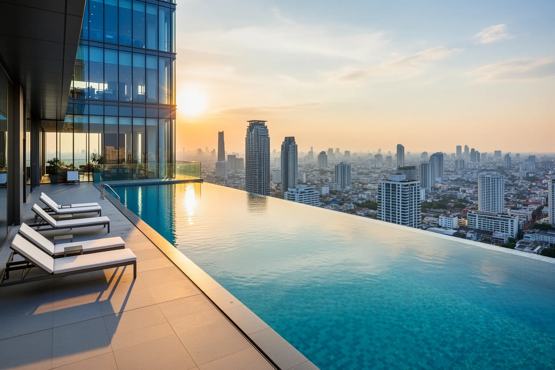 Infinity Pool, Address Sky, Bangkok