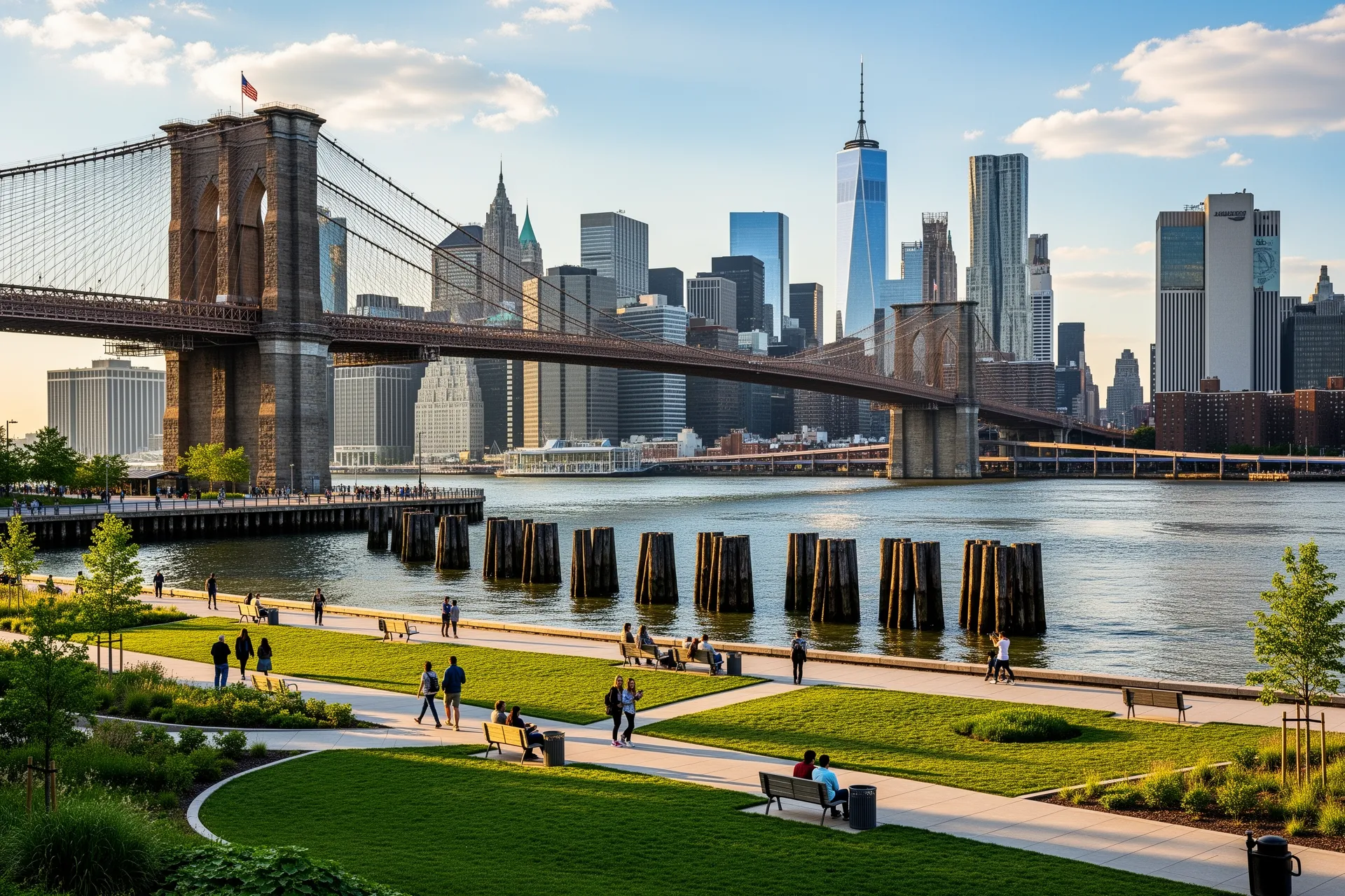 The Brooklyn Bridge Park