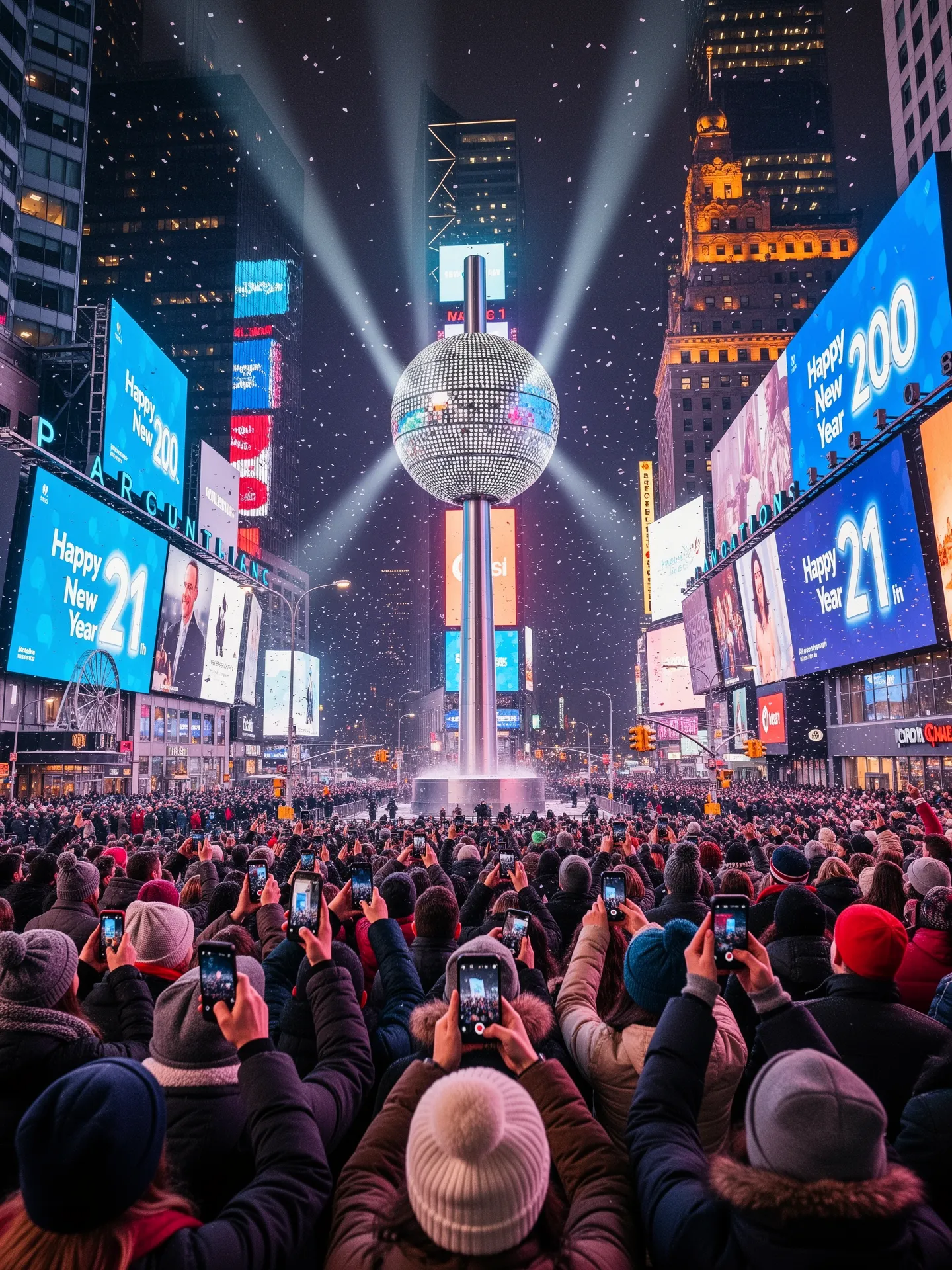 Times Square Ball Drop, New York